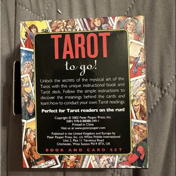 Tarot Card- Tarot To Go - Tarot Card Set And Book - NEW - Picture 2 of 4